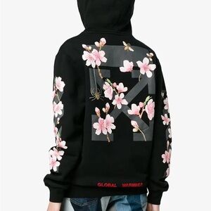 Off-White Global Warming Cherry Blossom Hoodie